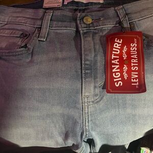 Levi's Light Blue Stacked Skinny Jeans